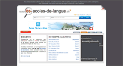 Desktop Screenshot of les-ecoles-de-langue.ch
